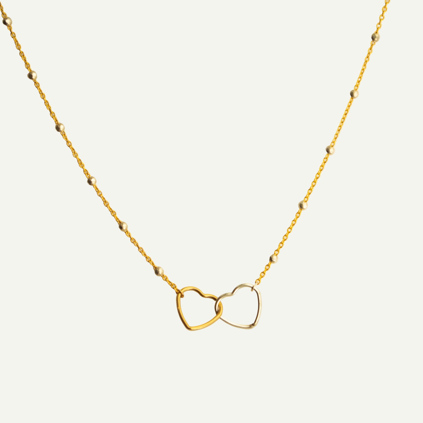 Interlinked Heart Necklace