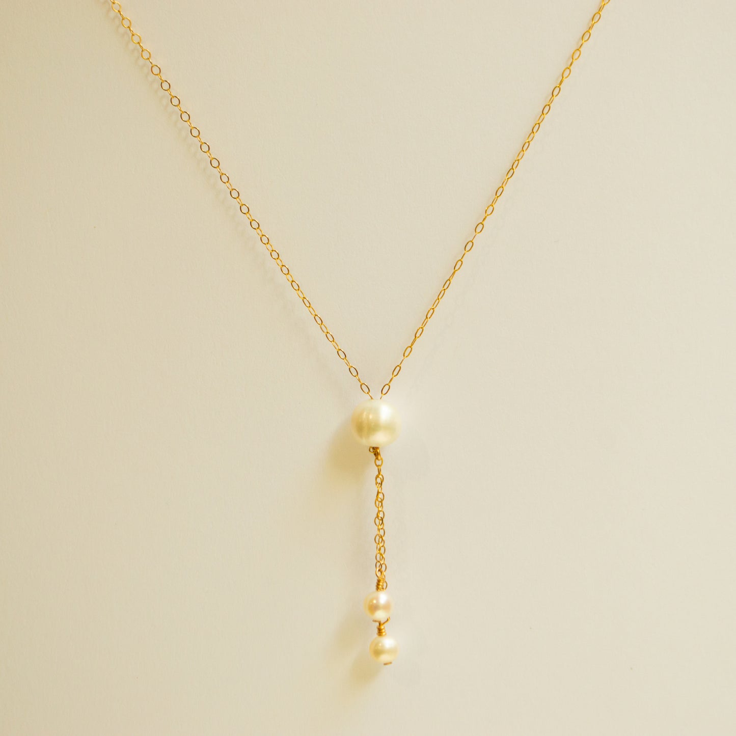 Pearl Lariat Necklace