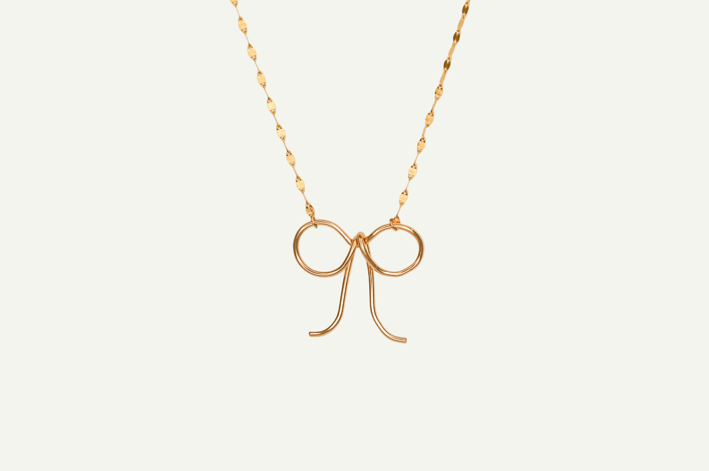 Perfect Bow Necklace