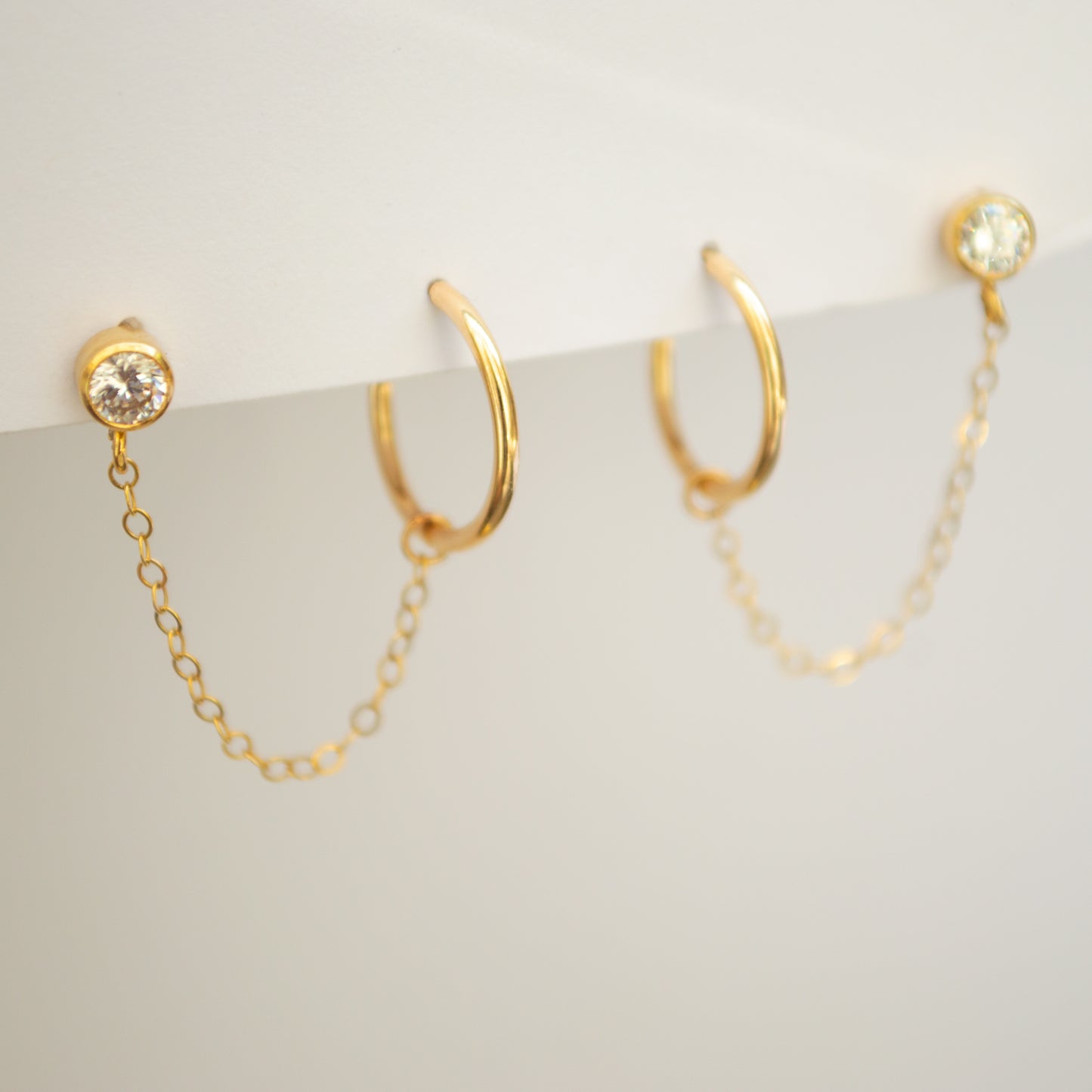 Hoop 2 Crystal Connectors