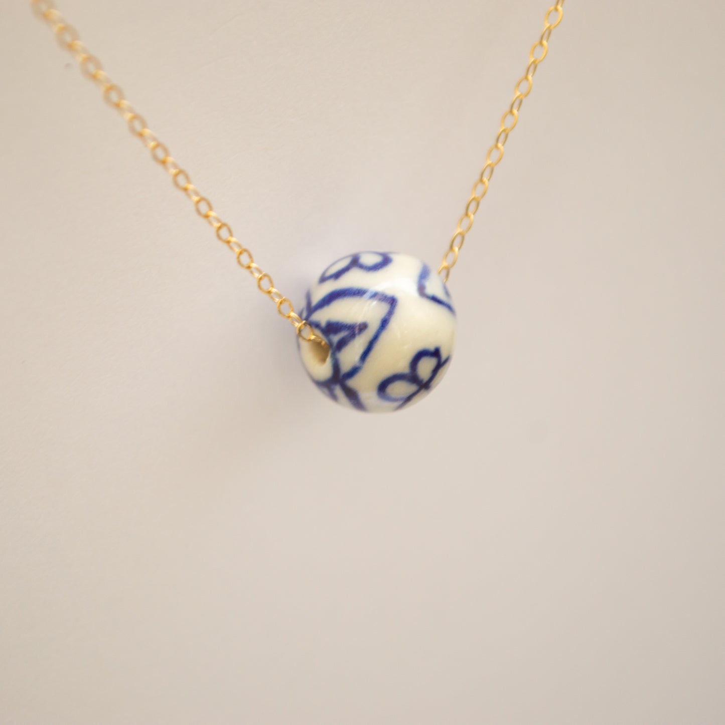 Blue Willow Necklace