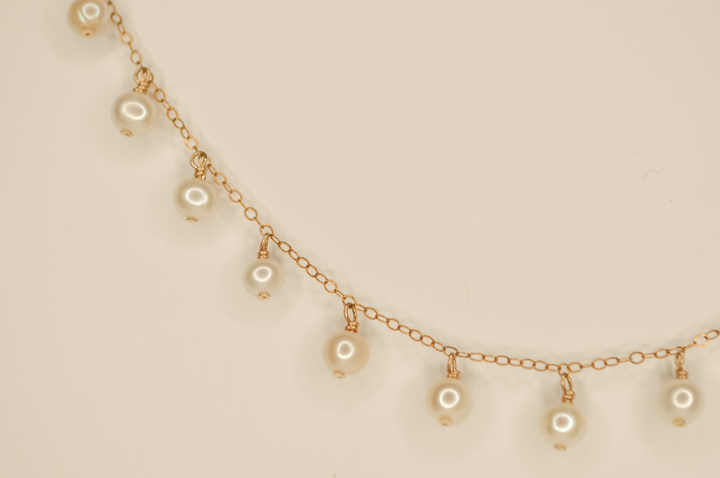 Round Princess Pearl Necklace