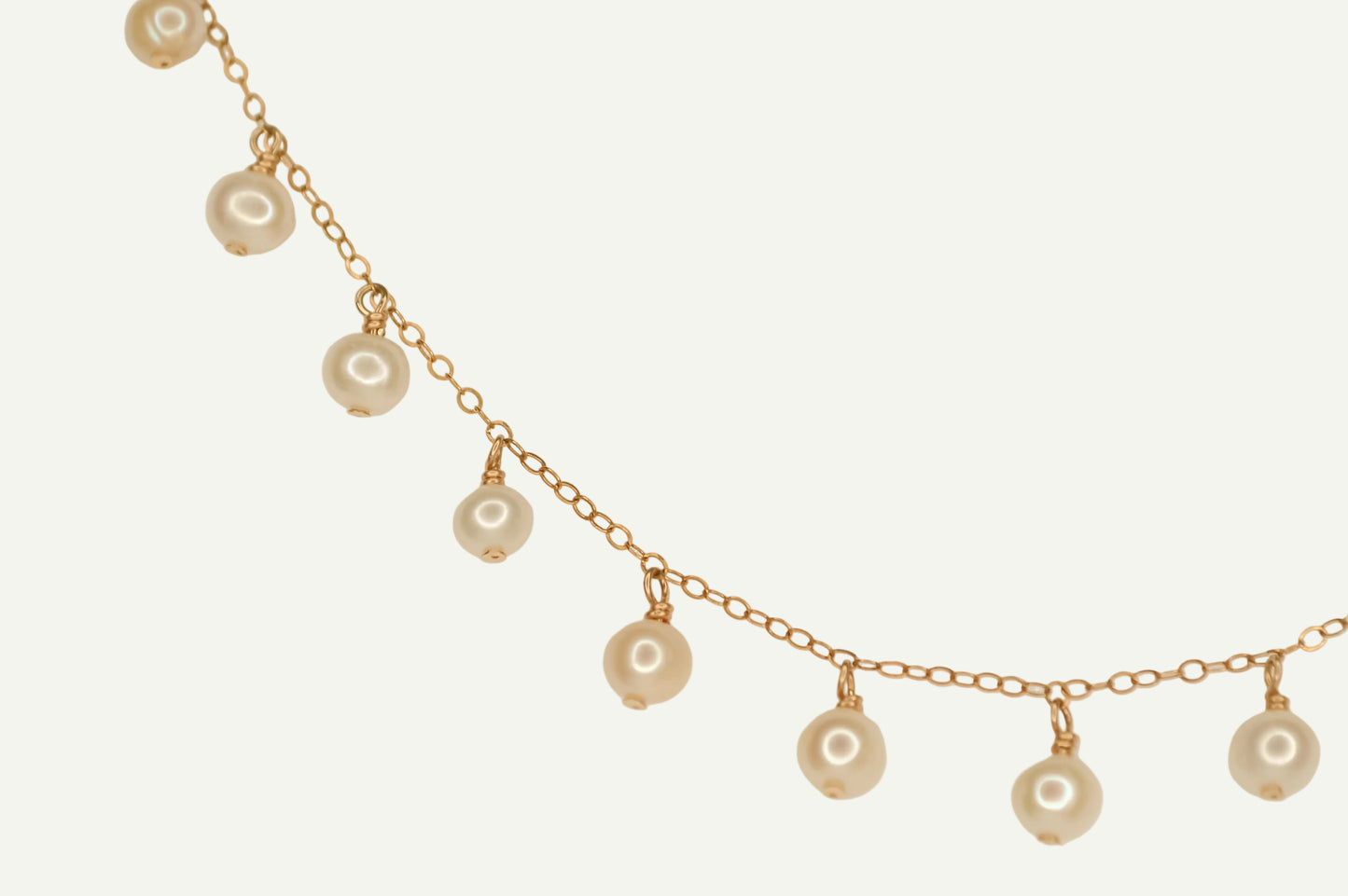 Round Princess Pearl Necklace