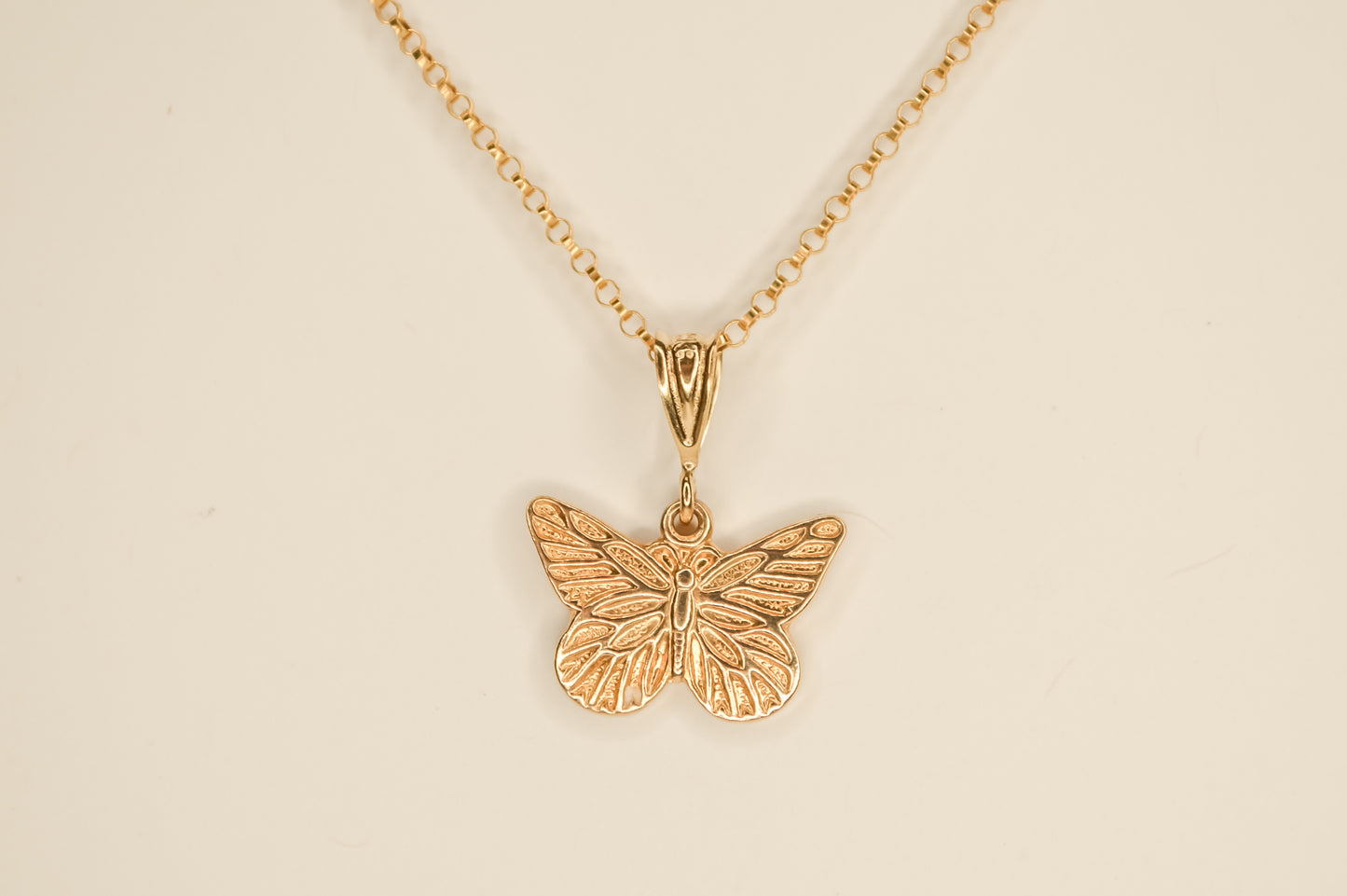 Butterfly Pendant Necklace