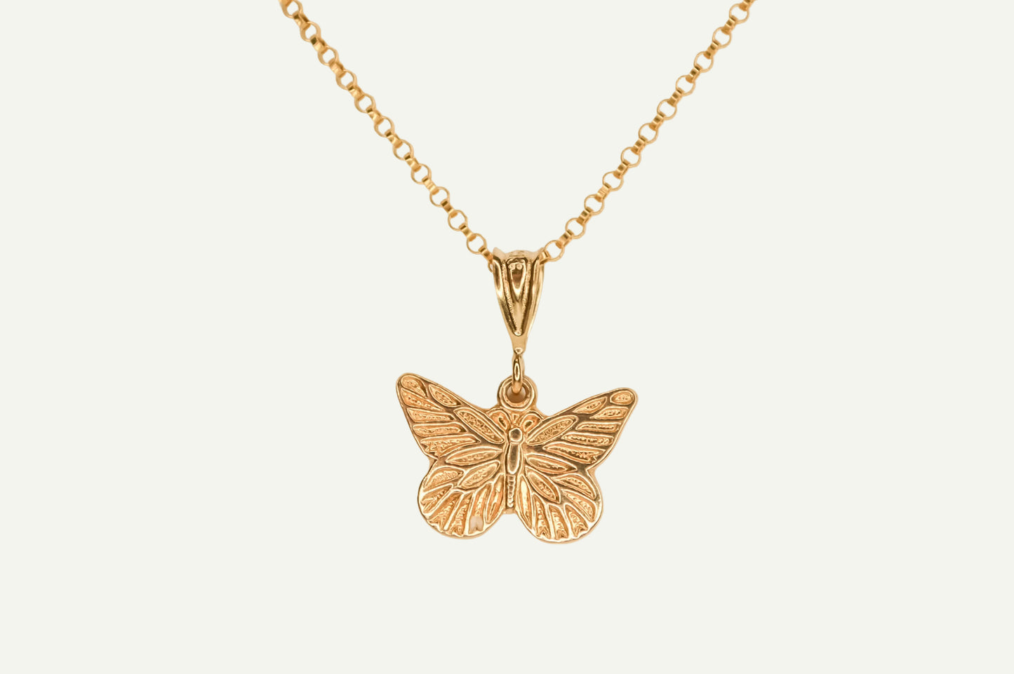 Butterfly Pendant Necklace