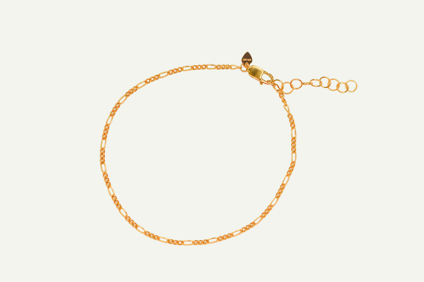 Figaro Chain Bracelet