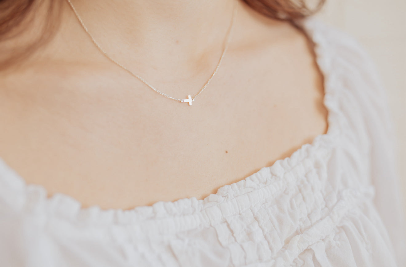 Cross Connector Necklace