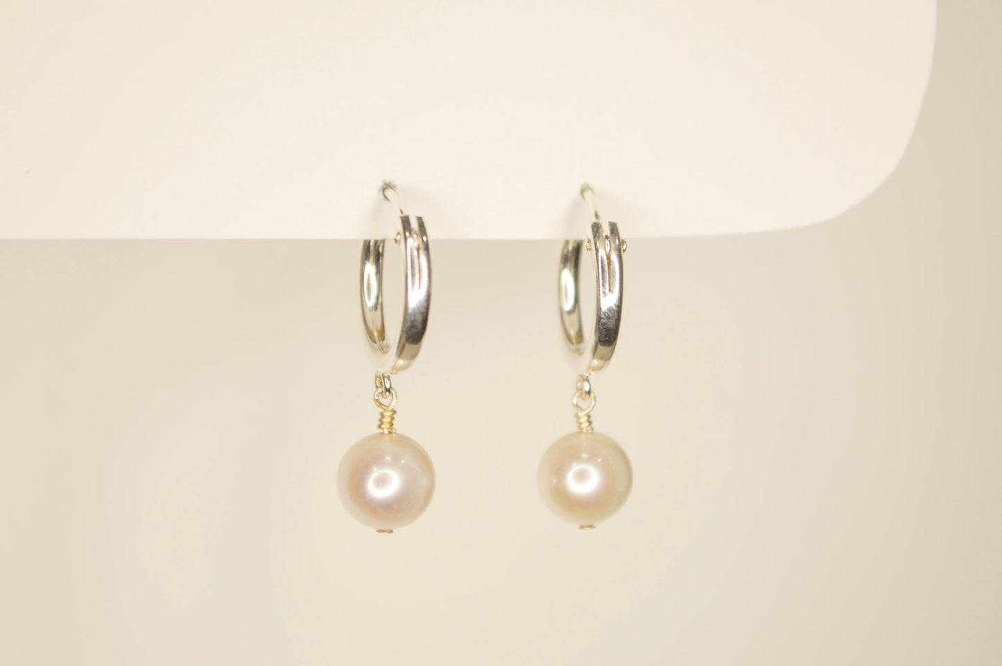 Pearly Girly Hoops
