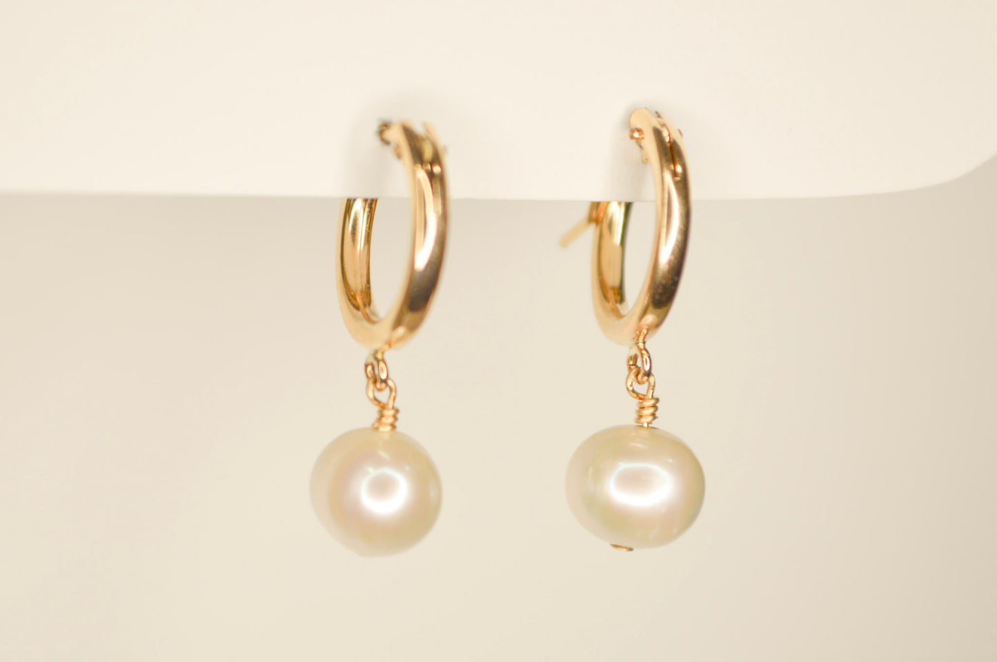Pearly Girly Hoops