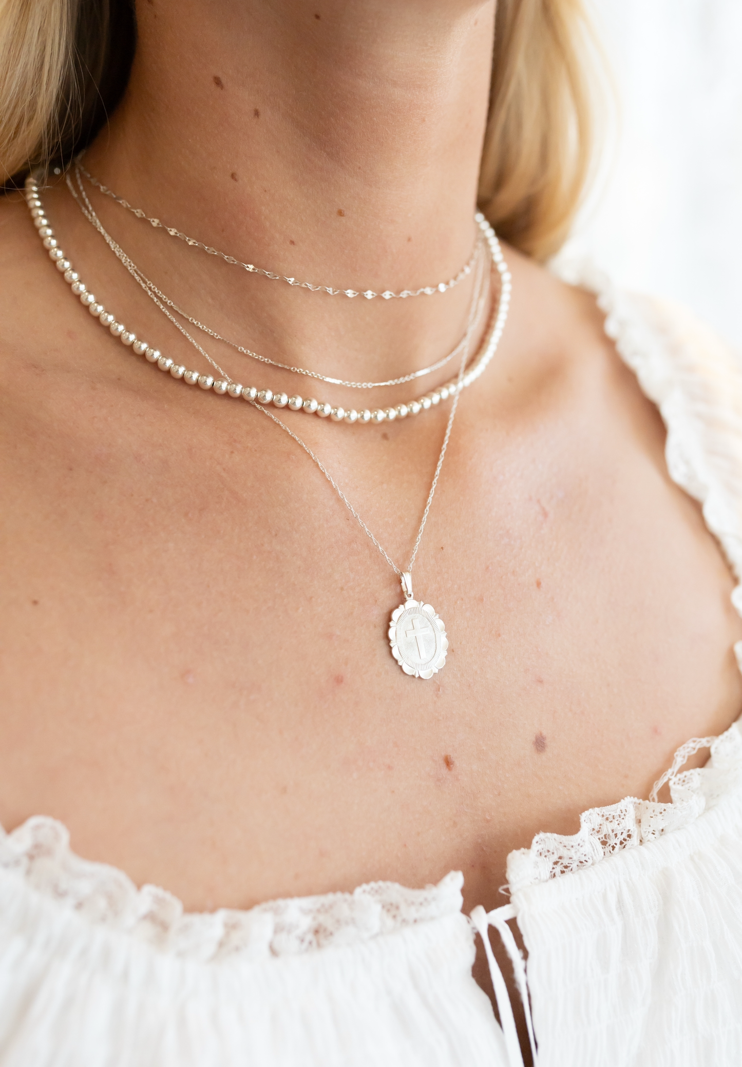 Ornate Cross Necklace