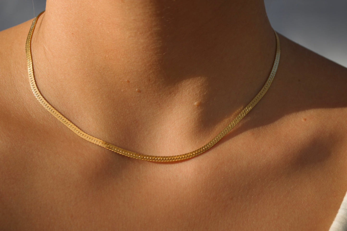 Capsule Herringbone Necklace