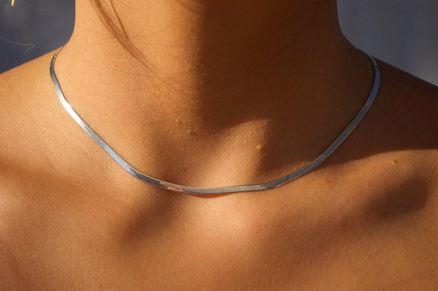 Capsule Herringbone Necklace