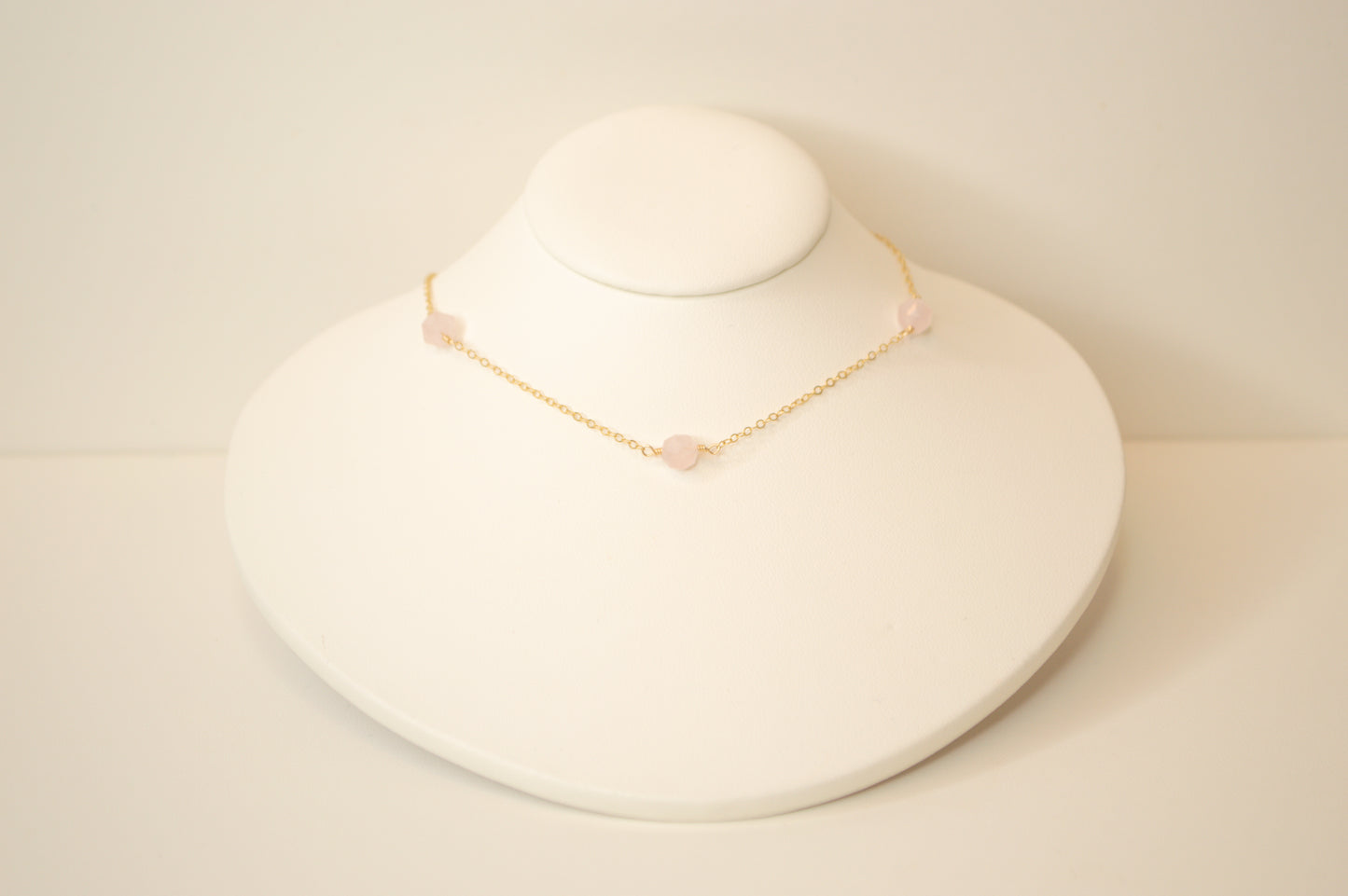 Rose Quartz Connecting Necklace