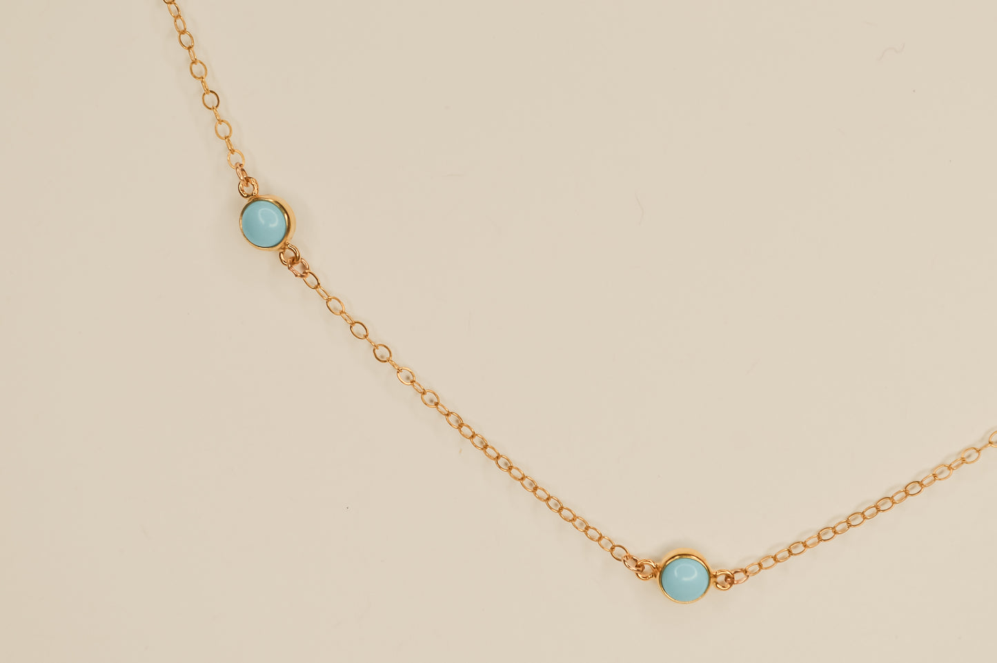 Turquoise Connector Necklace