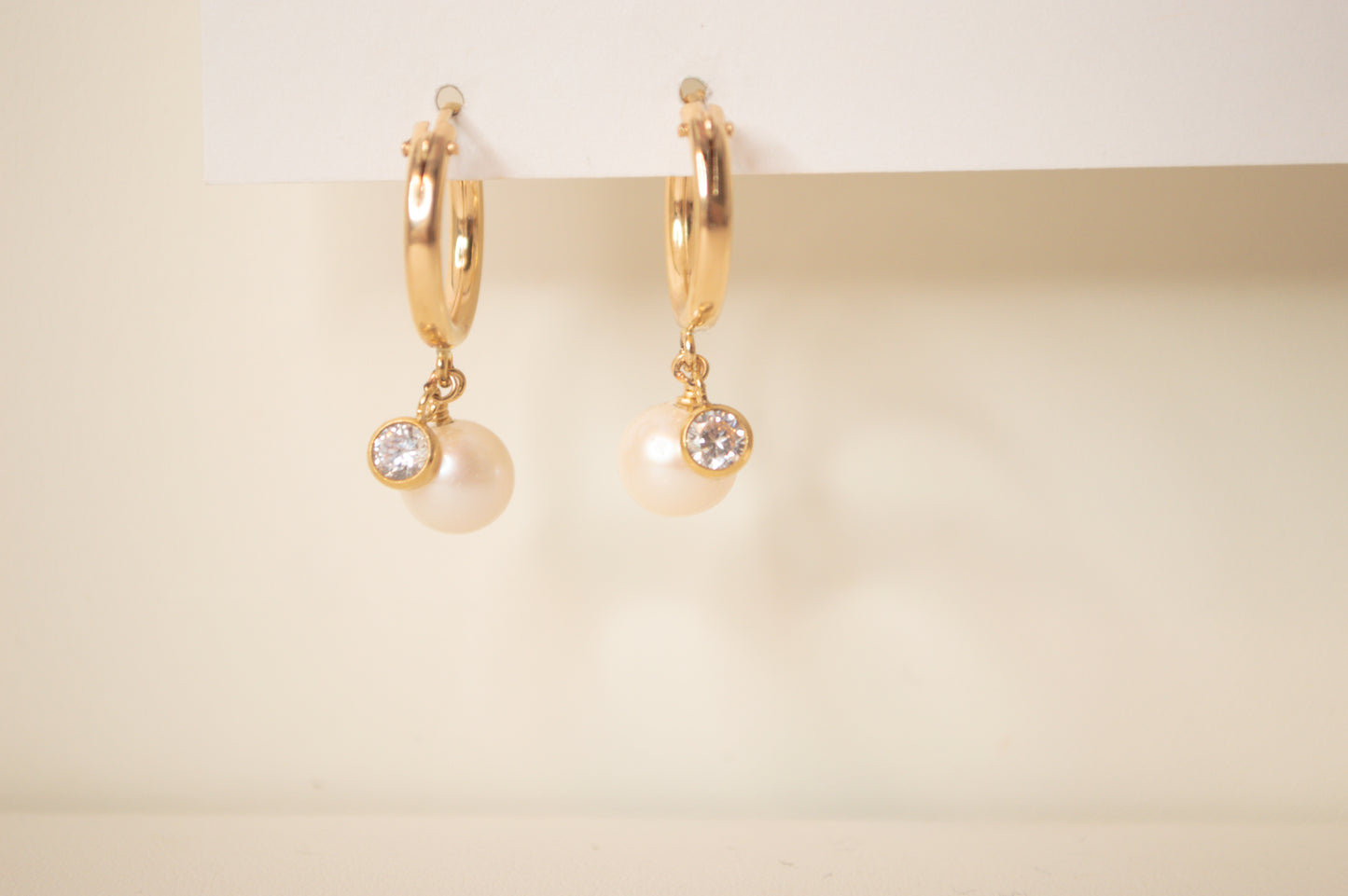 Pearl Radiance Hoops
