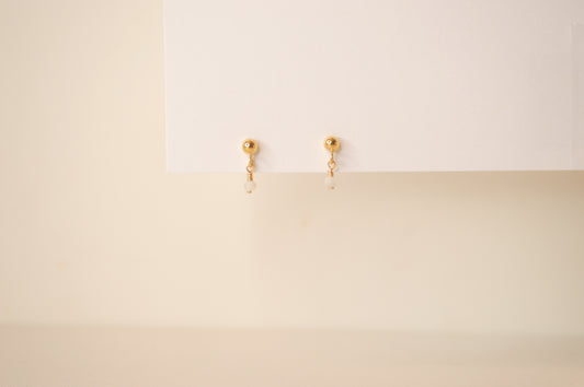 Mother of Pearl Drop Stud