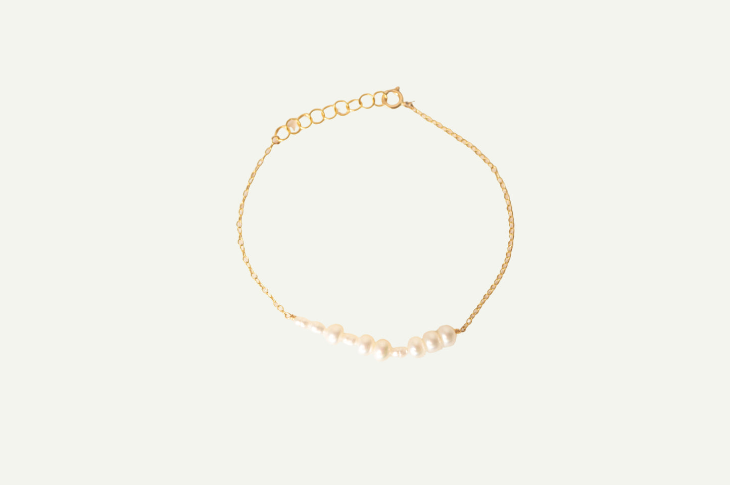 ILY Pearl Bar Bracelet