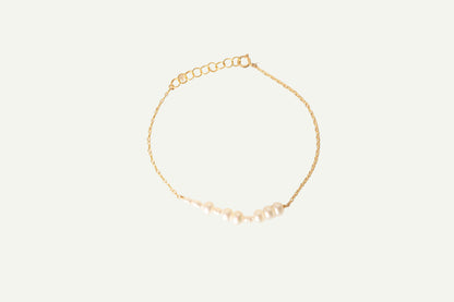 ILY Pearl Bar Bracelet