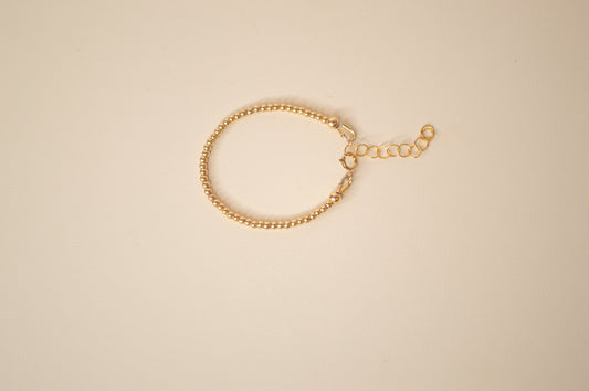 Beaded baby bracelet