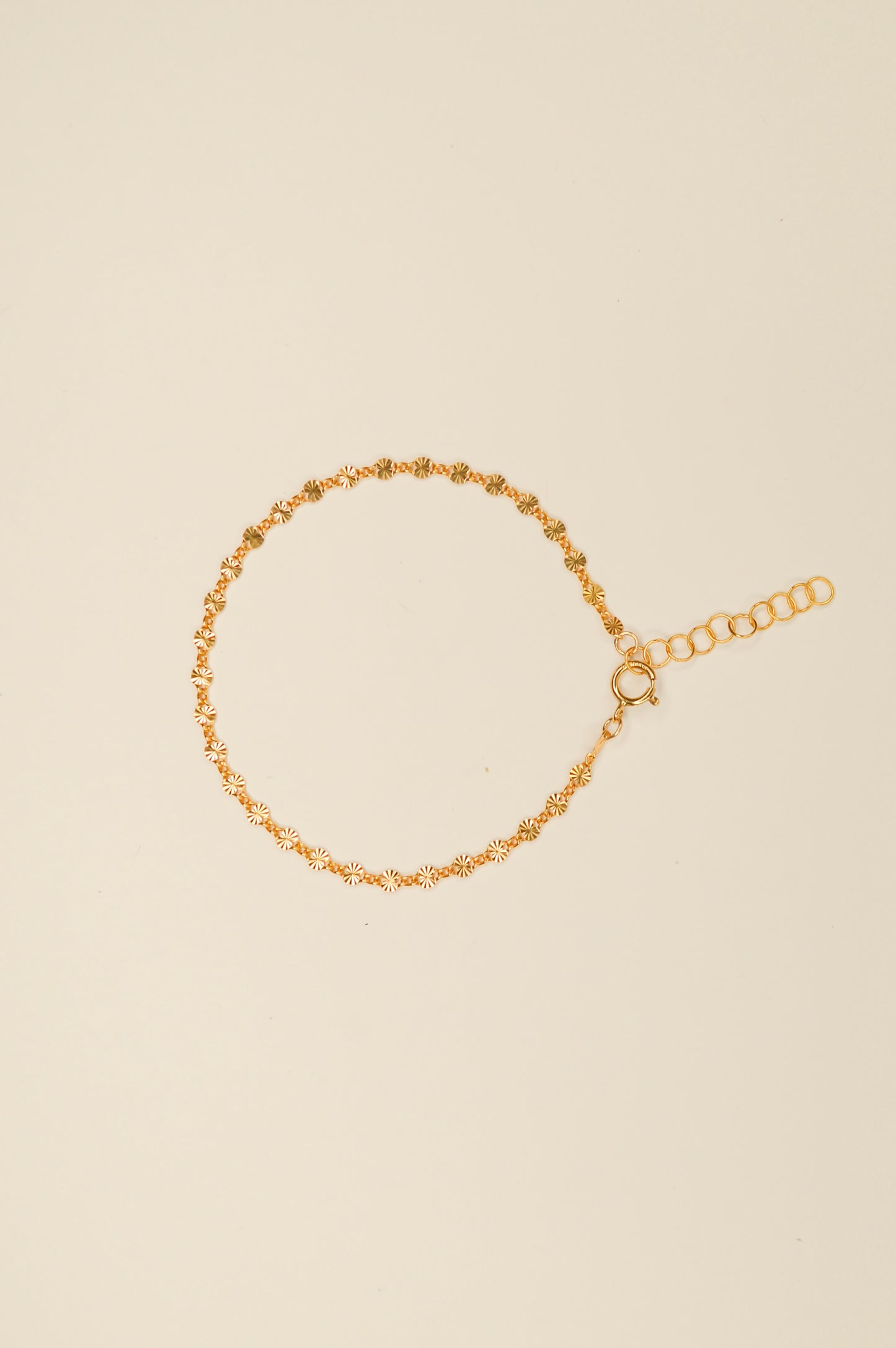 Sunburst Chain Bracelet