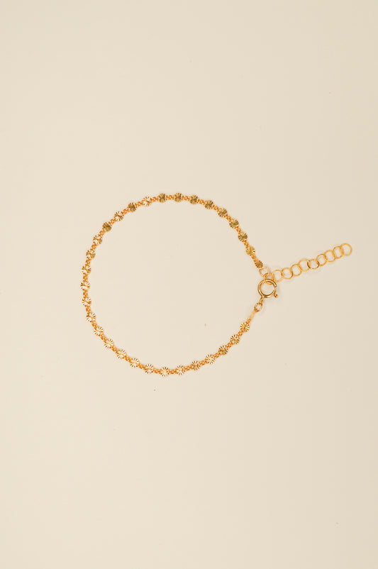 Sunburst Chain Bracelet