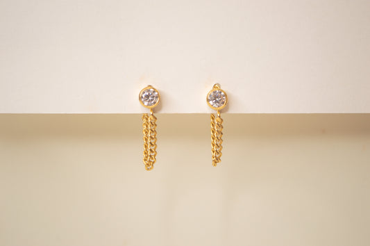 Crystal Curb Earjacket