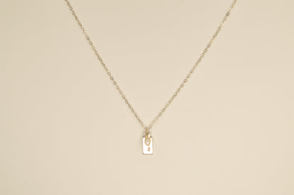 Pearl Initial Necklace