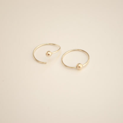 Captive Bead Hoop