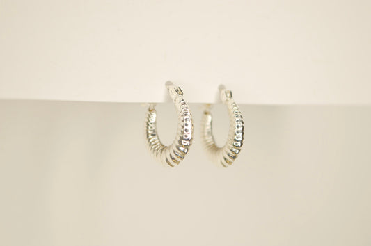 Scalloped Hoops