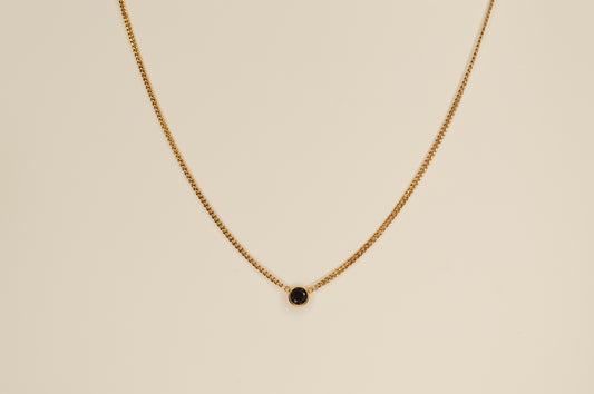 Onyx Connector Necklace