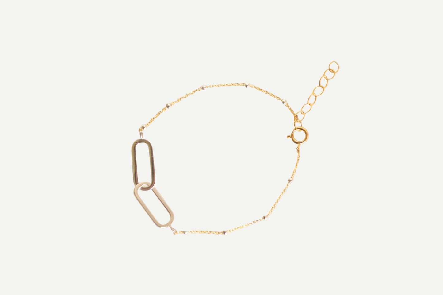 Intertwined Link Bracelet