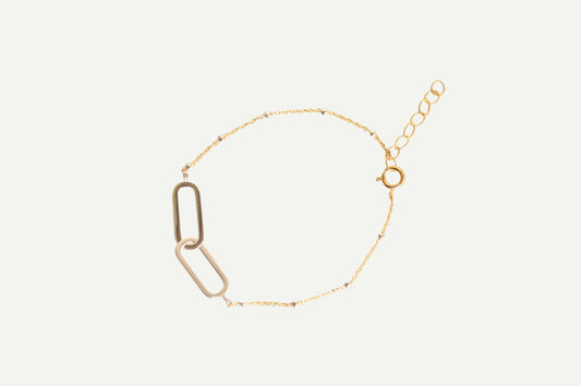 Intertwined Link Bracelet