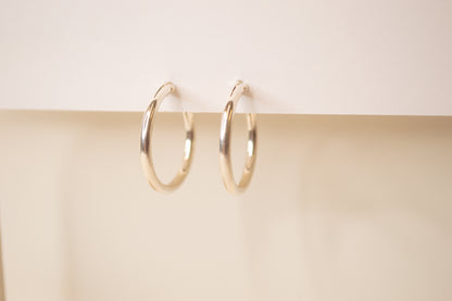 Large Hinged Hoops