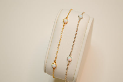 Opal Connector Bracelet