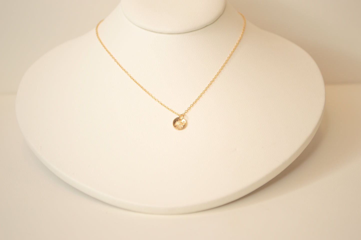 Dainty Birthflower Necklace