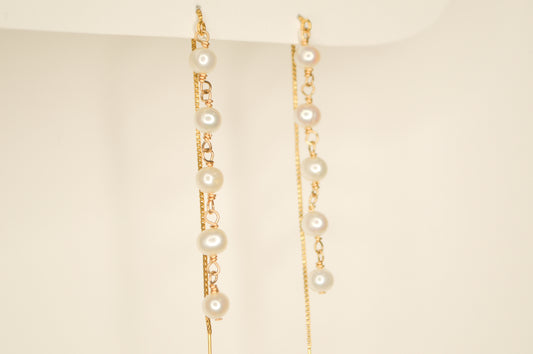 Tiered pearl threaders