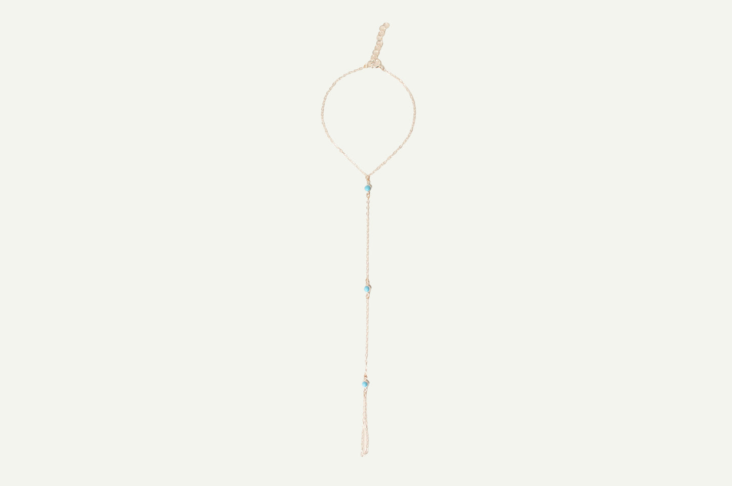 Turquoise Connector Hand chain