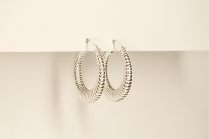 Scalloped Hoops