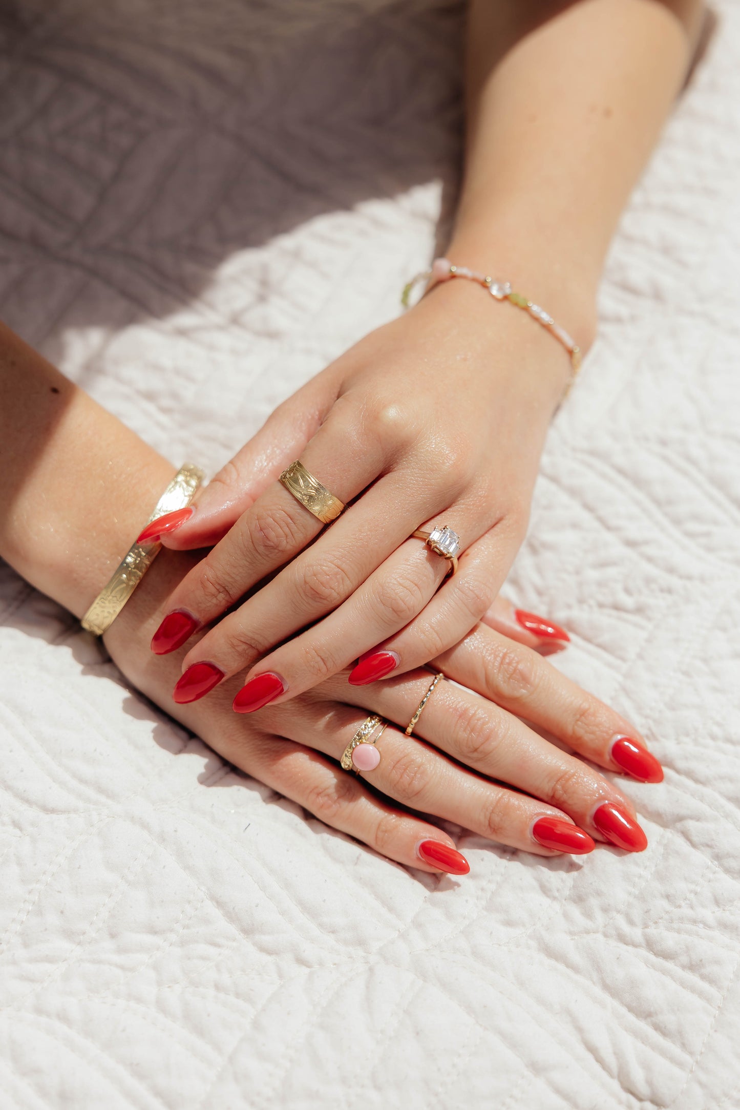 Marigold Adjustable Ring