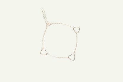 Connecting Heart Bracelet