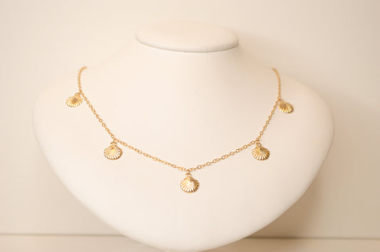 Clam Charm Necklace