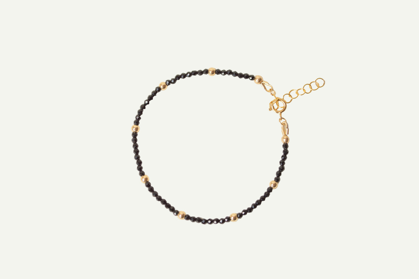 Onyx satellite bracelet