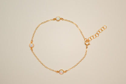 Opal Connector Bracelet