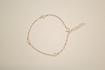Opal Connector Bracelet