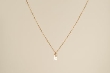 Pearl Initial Necklace