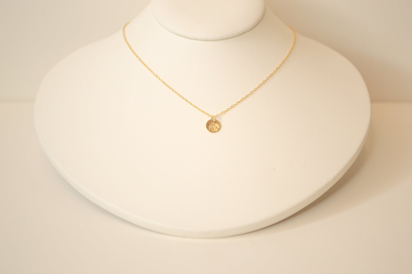 Dainty Birthflower Necklace