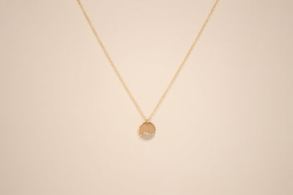 2-tone Mountain Necklace