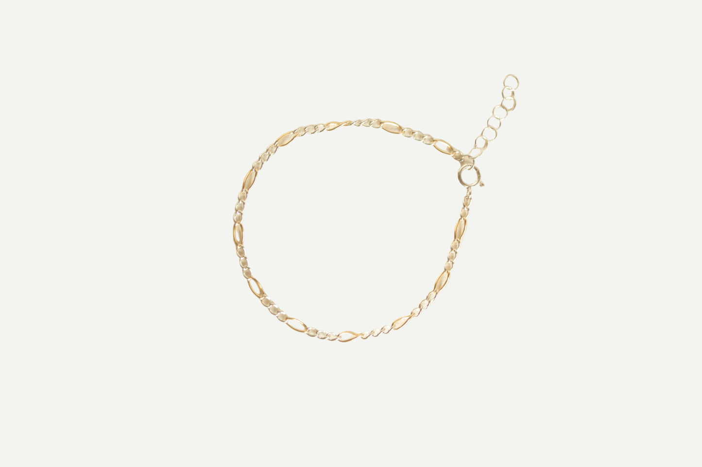 2-tone Figaro Bracelet