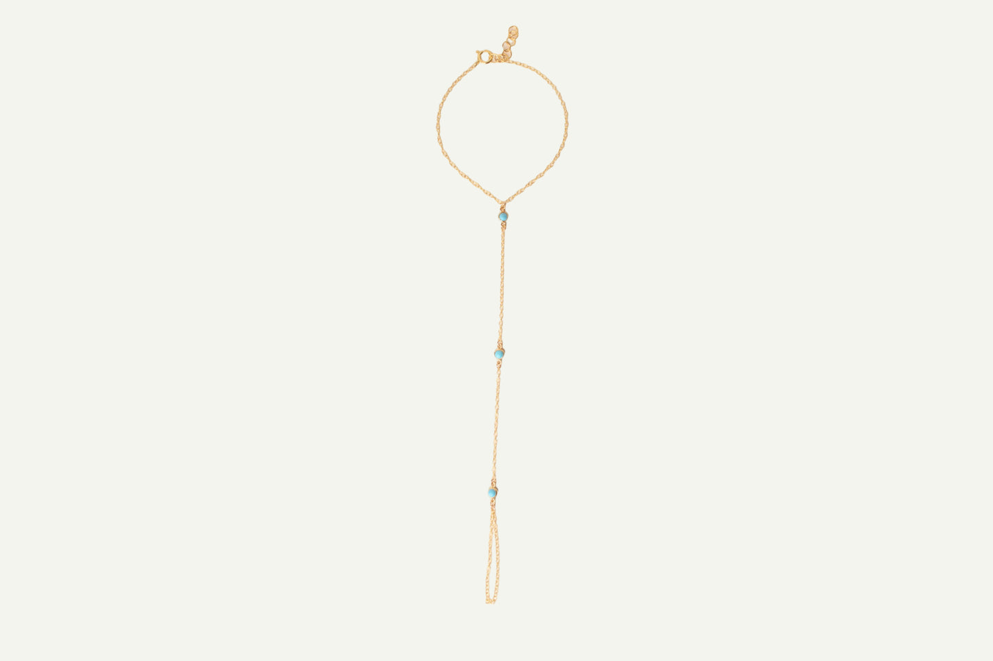 Turquoise Connector Hand chain