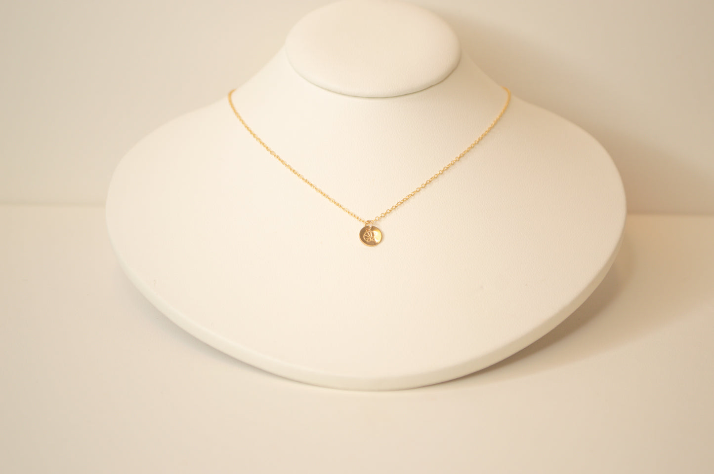Dainty Birthflower Necklace